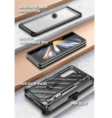 Supcase Samsung Galaxy Z Fold 5 Full Body Rugged Protective Case With S Pen Slot Black product image 5
