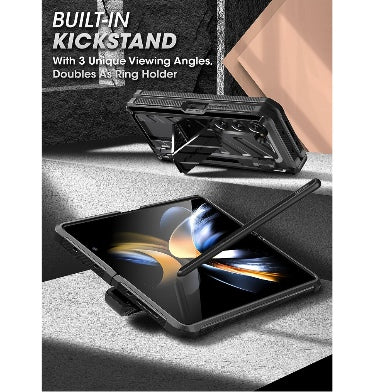 Supcase Samsung Galaxy Z Fold 5 Full Body Rugged Protective Case With S Pen Slot Black product image 6