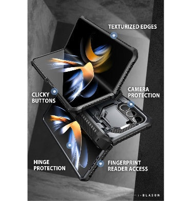 I-Blason Samsung Galaxy Z Fold 5 Premium Full Body Armorbox Protective Bumper Case Black product image 7