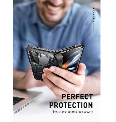 I-Blason Samsung Galaxy Z Fold 5 Premium Full Body Armorbox Protective Bumper Case Black product image 8