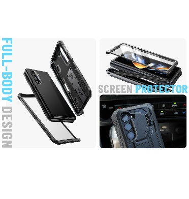 I-Blason Samsung Galaxy Z Fold 5 Premium Full Body Armorbox Protective Bumper Case Black product image 9