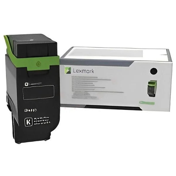 Genuine Lexmark 75M5XC0 Cyan Return Programme Toner Cartridge image 1