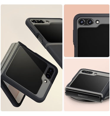 Caseology Samsung Galaxy Z Flip 5 Premium Nano Pop Silicone Case Black Sesame product image 6