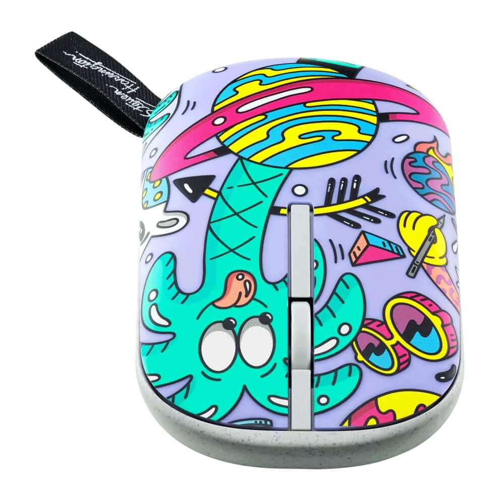 ASUS Marshmallow MD100 Steve Harrington Edition Bluetooth Mouse (90XB07A0-BMU080) image 2