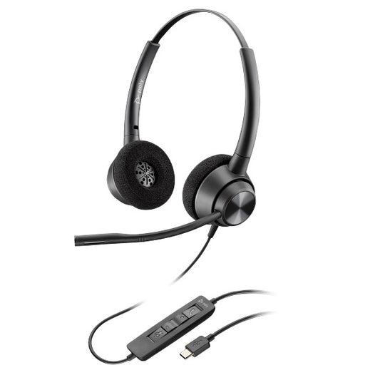 Poly EncorePro 320 Stereo USB-C Headset TAA (767F9AA) image 1