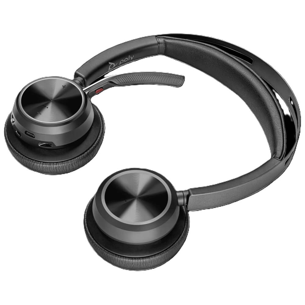 Poly Voyager Focus 2 USB-A Bluetooth Headset (76U46AA) — rear view