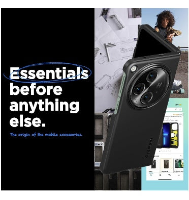 Spigen Oneplus Open Premium Slim Thin Fit Case Black product image 2