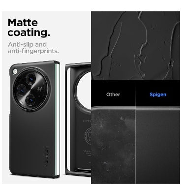 Spigen Oneplus Open Premium Slim Thin Fit Case Black product image 5