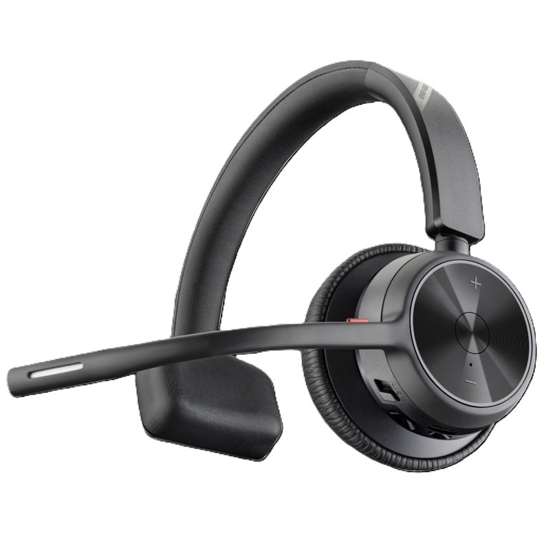 Poly Voyager 4310 UC Monaural Headset + BT700 USB-A Adapter + Charging Stand (77Y92AA) — packaging