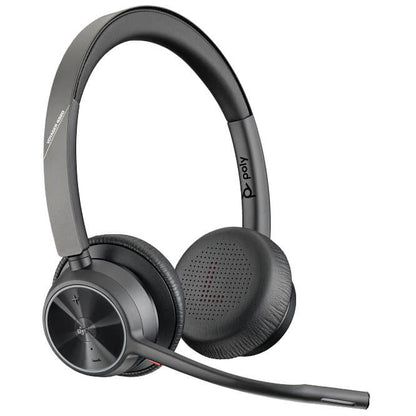 Poly Voyager 4320 Microsoft Teams Certified USB-C Headset + BT700 dongle (77Z30AA) — side view