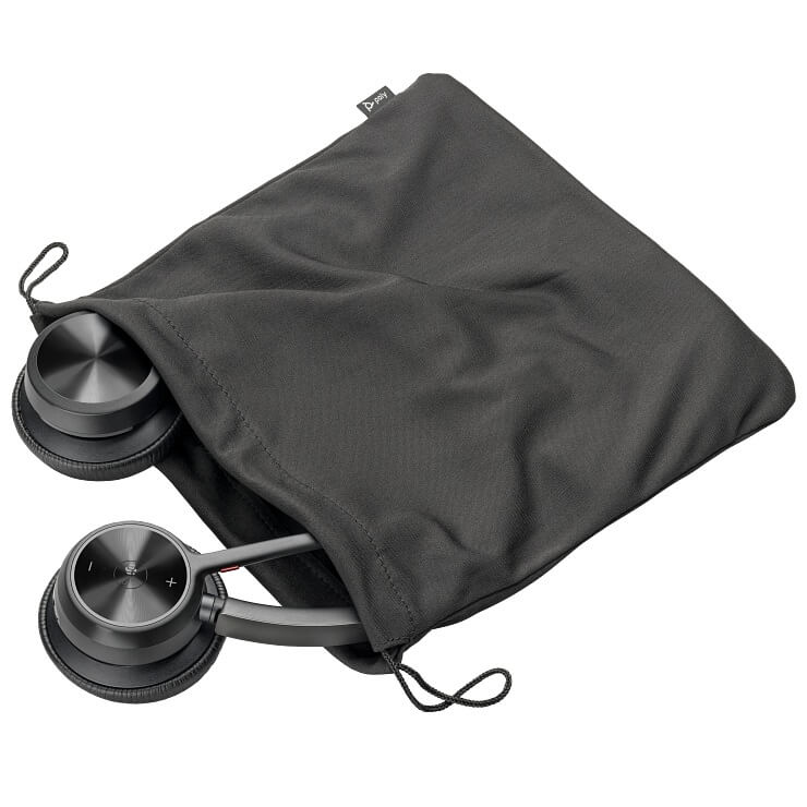 Poly Voyager 4320 Microsoft Teams Certified USB-C Headset + BT700 dongle (77Z30AA) — rear view