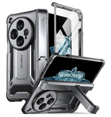 Poetic Oneplus Open Premium Full Body Rugged Spartan Series Case Gunmetal product image 1