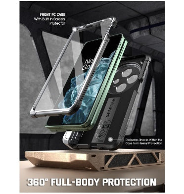 Poetic Oneplus Open Premium Full Body Rugged Spartan Series Case Gunmetal product image 2