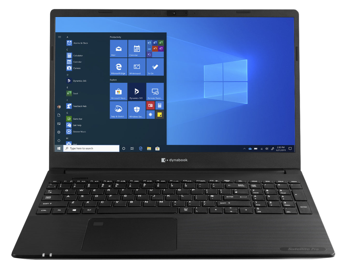 Dynabook Satellite Pro L50-G-19F Notebook PC – Core i7-10710U / 15.6″ FHD / 16GB RAM / 512GB SSD / NVIDIA GeForce MX250 2GB GDDR5 Graphics / Win 10 Pro (L50-G-19F) image 1
