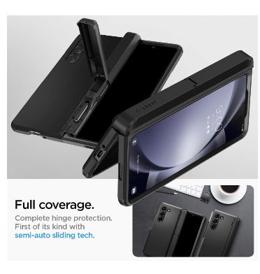 Spigen Samsung Galaxy Z Fold 5 Premium Tough Armor Pro P Case Black product image 2