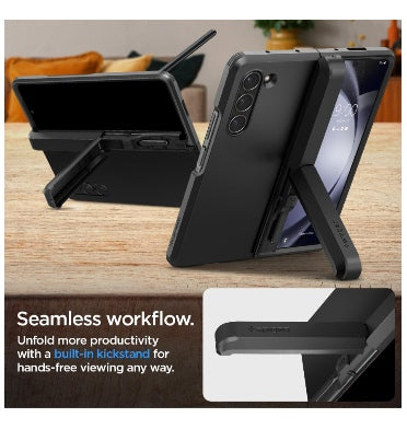 Spigen Samsung Galaxy Z Fold 5 Premium Tough Armor Pro P Case Black product image 3
