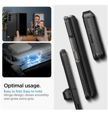 Spigen Samsung Galaxy Z Fold 5 Premium Tough Armor Pro P Case Black product image 5
