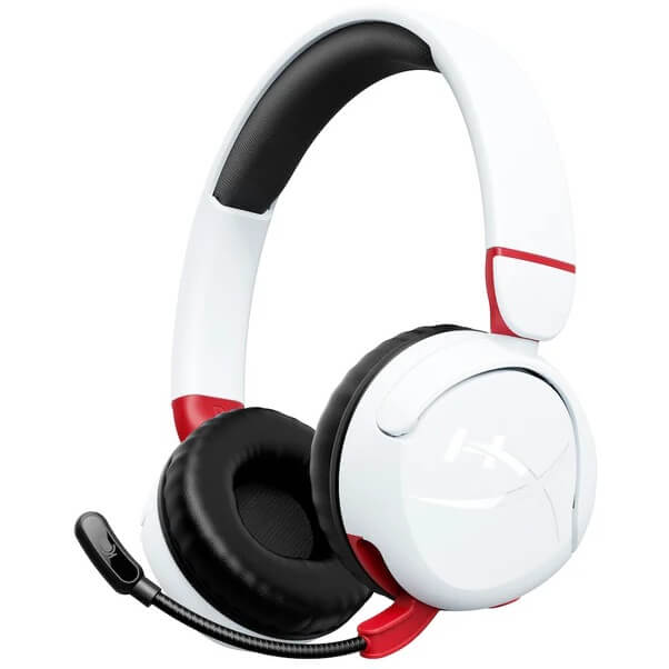 HyperX Cloud Mini Gaming Wireless Headset – White (7G8F2AA) image 1
