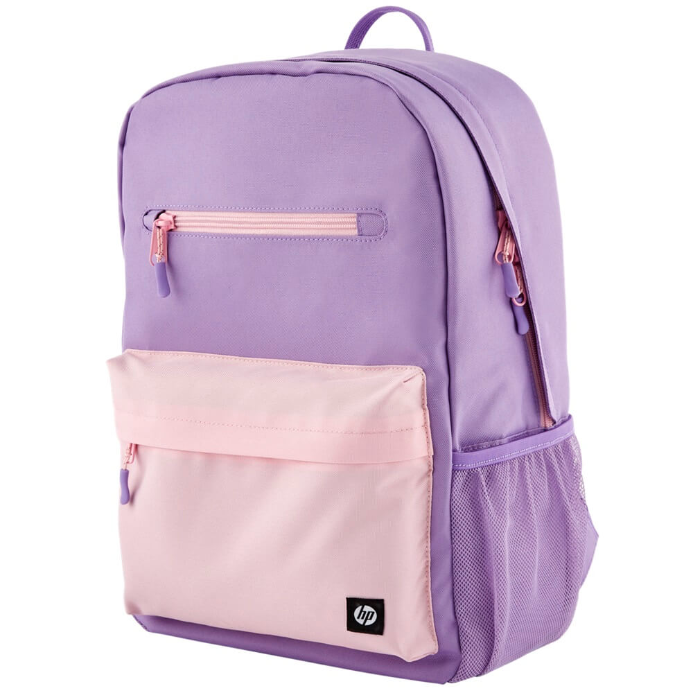 HP Campus 15.6″ Lavender Backpack (7J597AA) — side view