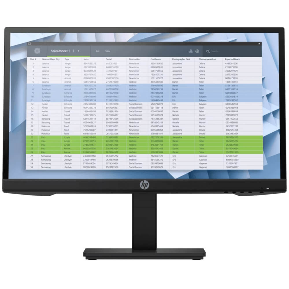 HP P22h G4 21.5″ Full HD Monitor (7UZ36AS)