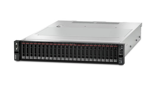 Lenovo ISG ThinkSystem SR650 Server – Xeon Silver 4210R / 32GB RAM / RAID 9350-8i / 8 x 2.5″ SAS/24 Open Drive Bays (7X06A0P0EA) image 1