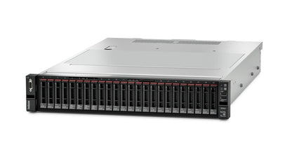 Lenovo ISG ThinkSystem SR650 Server – Xeon Silver 4215R / 32GB RAM / RAID 9350-8i / 8 x 2.5″ SAS/24 Open Drive Bays (7X06A0NW