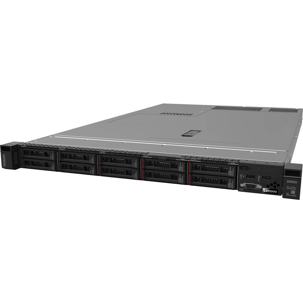 Lenovo ThinkSystem SR630 Server – Xeon Silver 4210R / 32GB RAM / No HDD / No Operating System (7X02A0F4EA) image 2