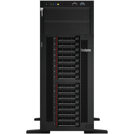 Lenovo ThinkSystem ST550 Tower Server – Xeon Silver 4210R / 16GB RAM / No HDD / No Operating System (7X10A0D4EA) image 1