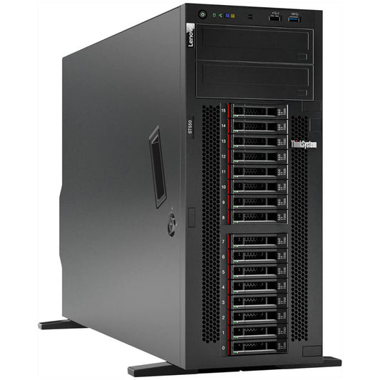 Lenovo ThinkSystem ST550 Tower Server – Xeon Silver 4210R / 16GB RAM / No HDD / No Operating System (7X10A0D4EA) image 2