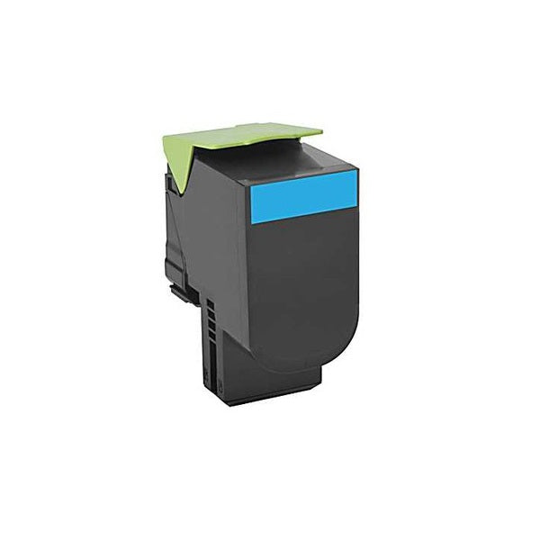 Lexmark 800X2 Cyan Extra High Yield Toner Cartridge (80C0X20) image 1
