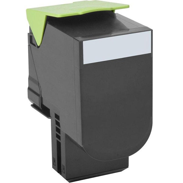 Genuine Lexmark 808HK Black High Yield Return Program Toner Cartridge (80C8HK0) image 1