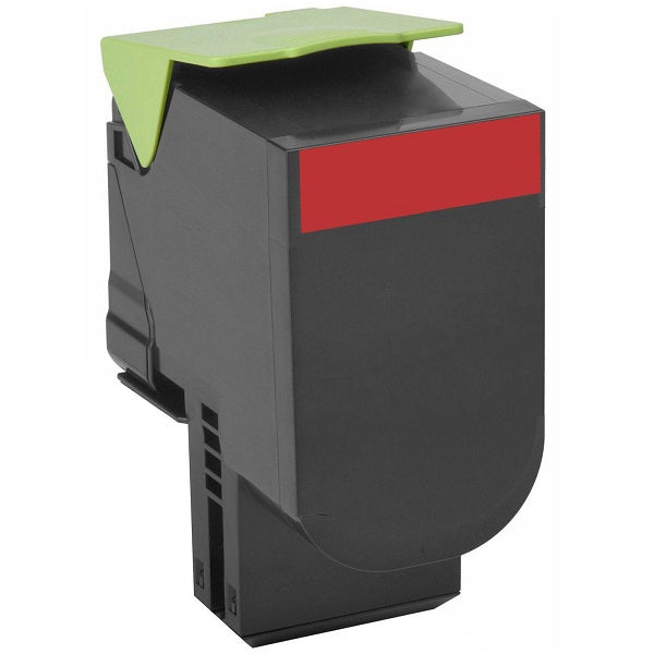 Genuine Lexmark 808HM Magenta High Yield Return Program Toner Cartridge (80C8HM0) image 1