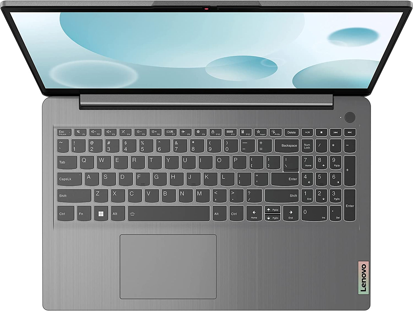 Lenovo IdeaPad 3 15IAU7 Notebook PC – Core i7-1255U / 15.6″ FHD / 8GB RAM / 512GB SSD / Win 11 Home / Arctic Grey (82RK00JVSA