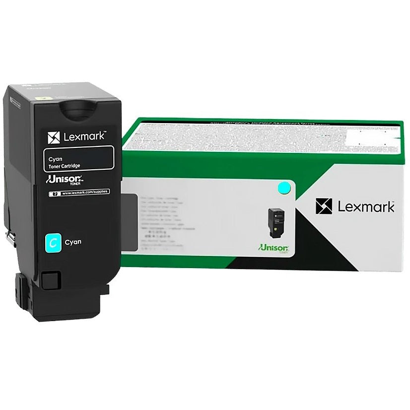 Lexmark CX735 Cyan Return Programme 16.2K Toner Cartridge (81C8XC0) image 1