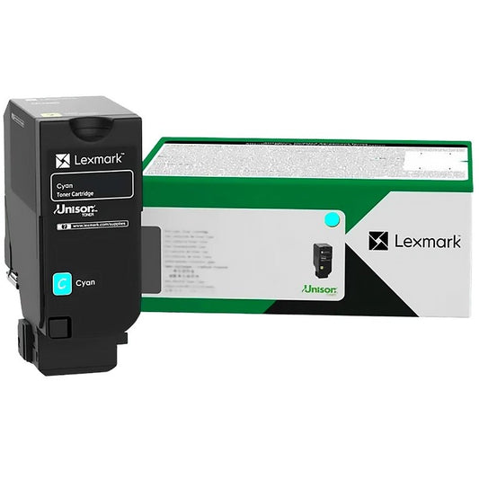 Lexmark CX735 Cyan Return Programme 16.2K Toner Cartridge (81C8XC0) image 1