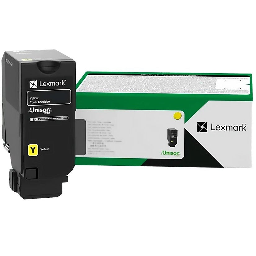 Lexmark CX735 Yellow Return Program 16.2K Toner Cartridge (81C8XY0) image 1