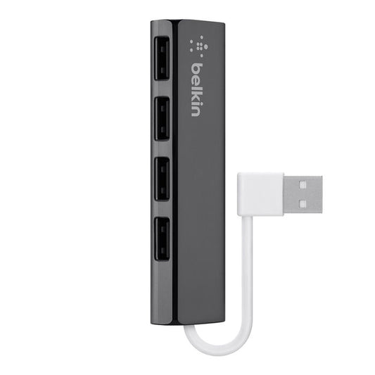 Belkin 4-Port Ultra-Slim Travel USB Hub (F4U042BT) image 1