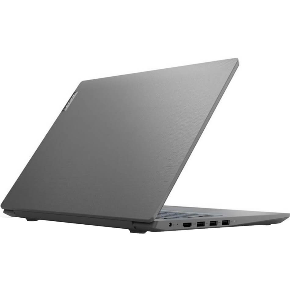 Lenovo V14 ADA Notebook PC – AMD 3020e / 14″ HD / 4GB RAM / 256GB SSD / Win 10 Home / Iron Grey (82C6006BSA) — side view