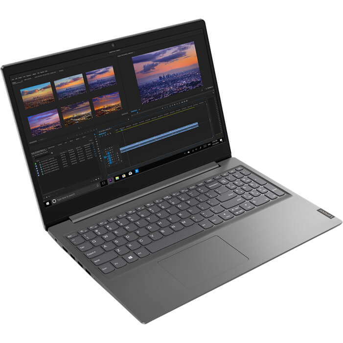 Lenovo V15 IML Notebook PC – Core i5-10210U / 15.6″ FHD / 8GB RAM / 256GB SSD / Win 10 Pro (82NB003LSA) — front view