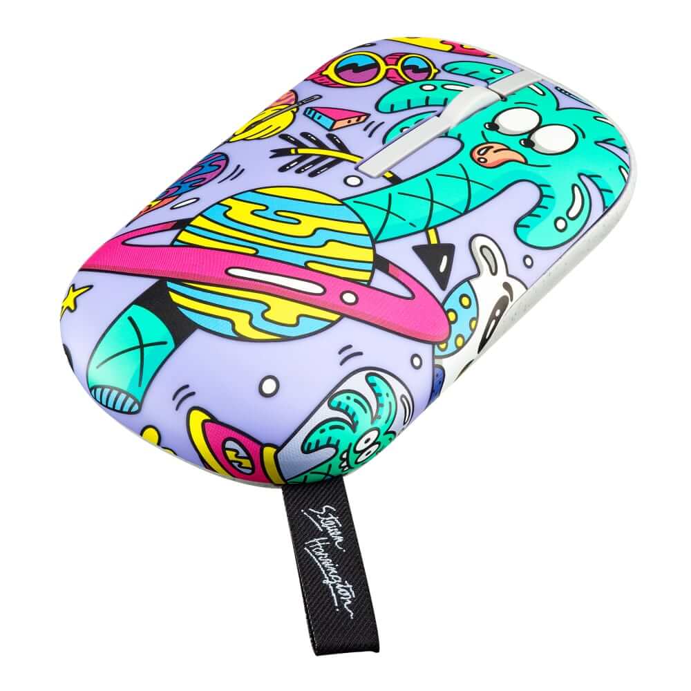 ASUS Marshmallow MD100 Steve Harrington Edition Bluetooth Mouse (90XB07A0-BMU080) image 5
