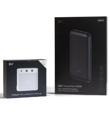 Zmi 20000mah Pd Powerbank With 3-Port 45w Wall Charger product image 7