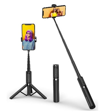 Atumtek Tripod Selfie Stick With Bluetooth Remote Black product image 1