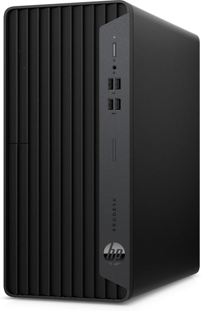 HP ProDesk 400 G7 MT Desktop PC – Core i3-10100 / 4GB RAM / 1TB HDD / Win 10 Pro (44U55ES) — side view