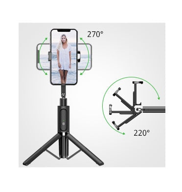 Atumtek Tripod Selfie Stick With Bluetooth Remote Black product image 5