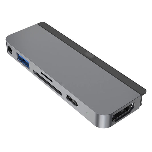 Hyper HyperDrive 6-in-1 USB-C Grey Hub for iPad Pro/Air (HD319B-GRAY) image 1