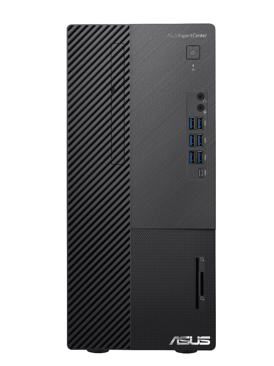 ASUS ExpertCenter Advanced D7 Mini Tower Desktop PC – Core i3-10100 / 4GB RAM / 256GB SSD / Win 11 Pro (D700MC-I342B1X) image 1