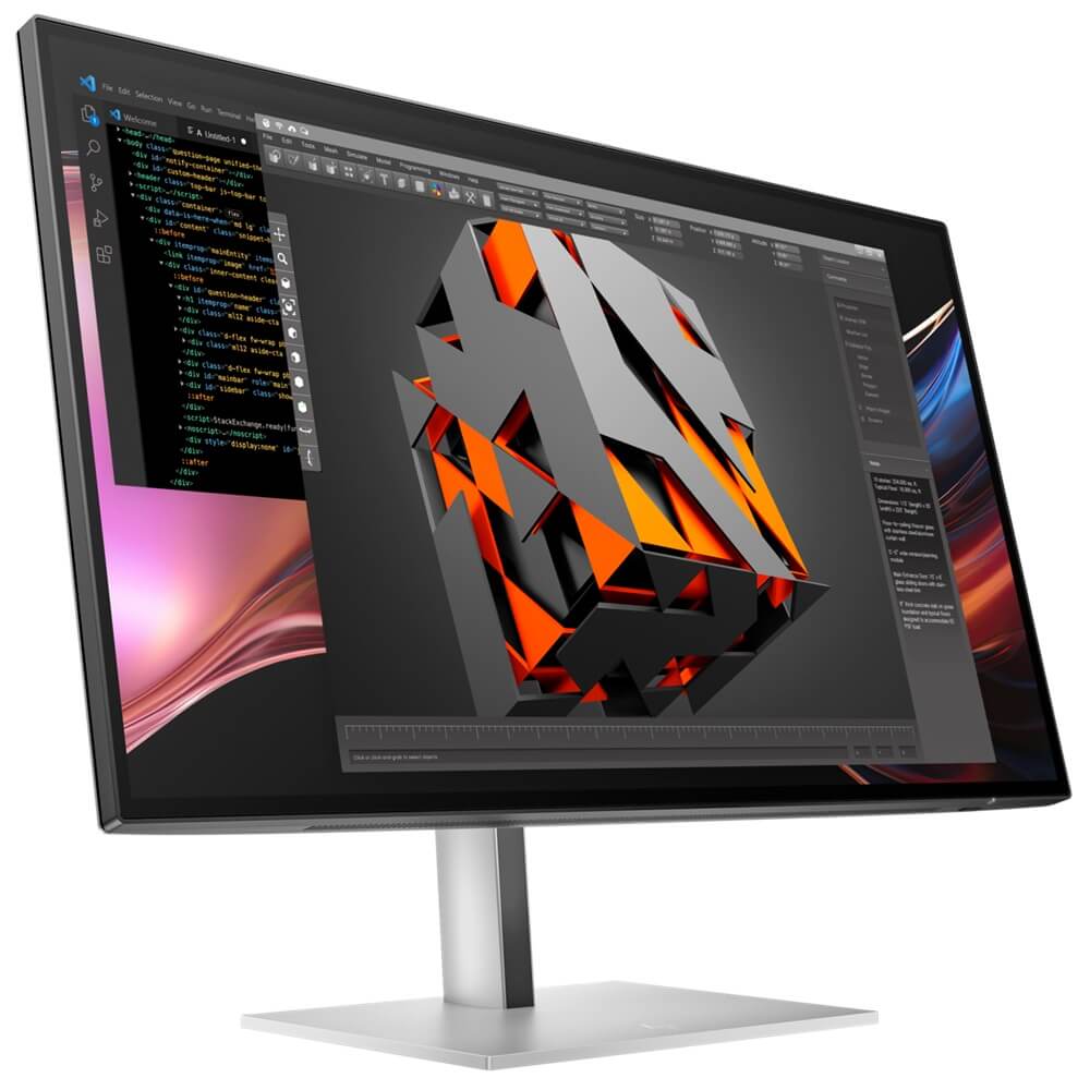 HP Series 7 Pro 727pu 27″ QHD Thunderbolt 4 Monitor (8J9E6AA) — front view