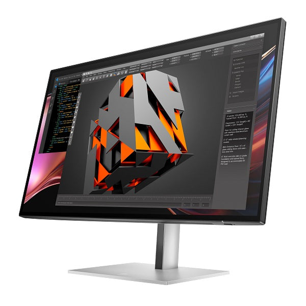 HP Series 7 Pro 727pu 27″ QHD Thunderbolt 4 Monitor (8J9E6UT) — side view