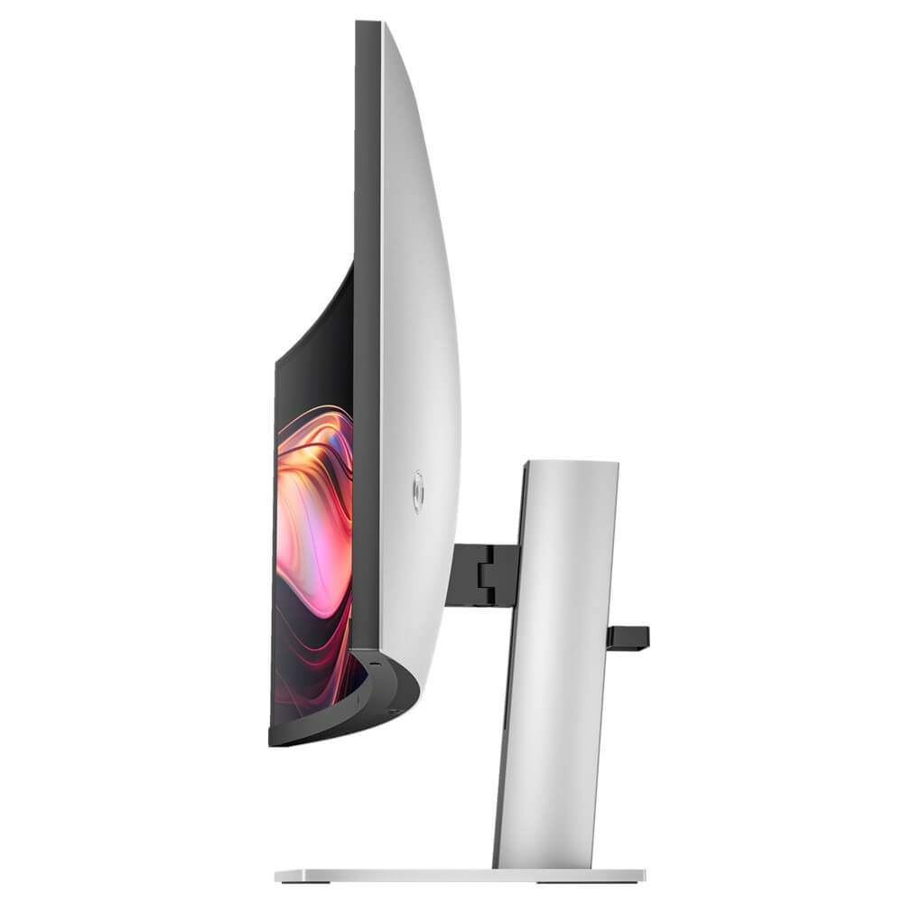 HP Series 7 Pro 734pm 34″ WQHD Curved Conferencing Monitor (8K157AA) — rear view