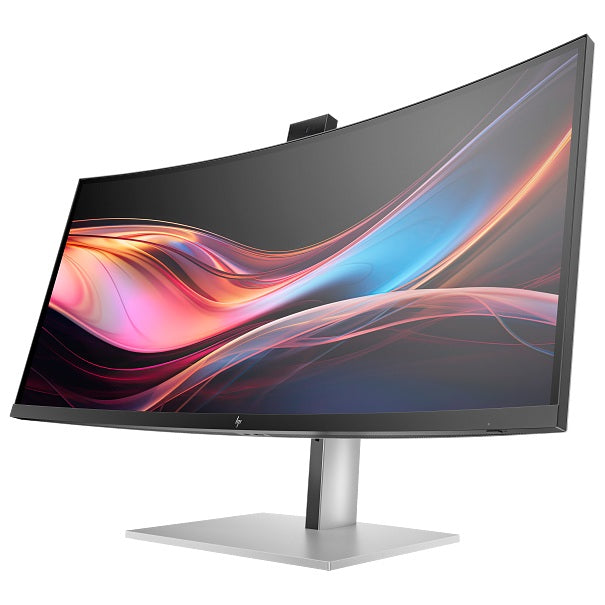 HP Series 7 Pro 734pm 34″ WQHD Conferencing Monitor (8K157UT) — side view
